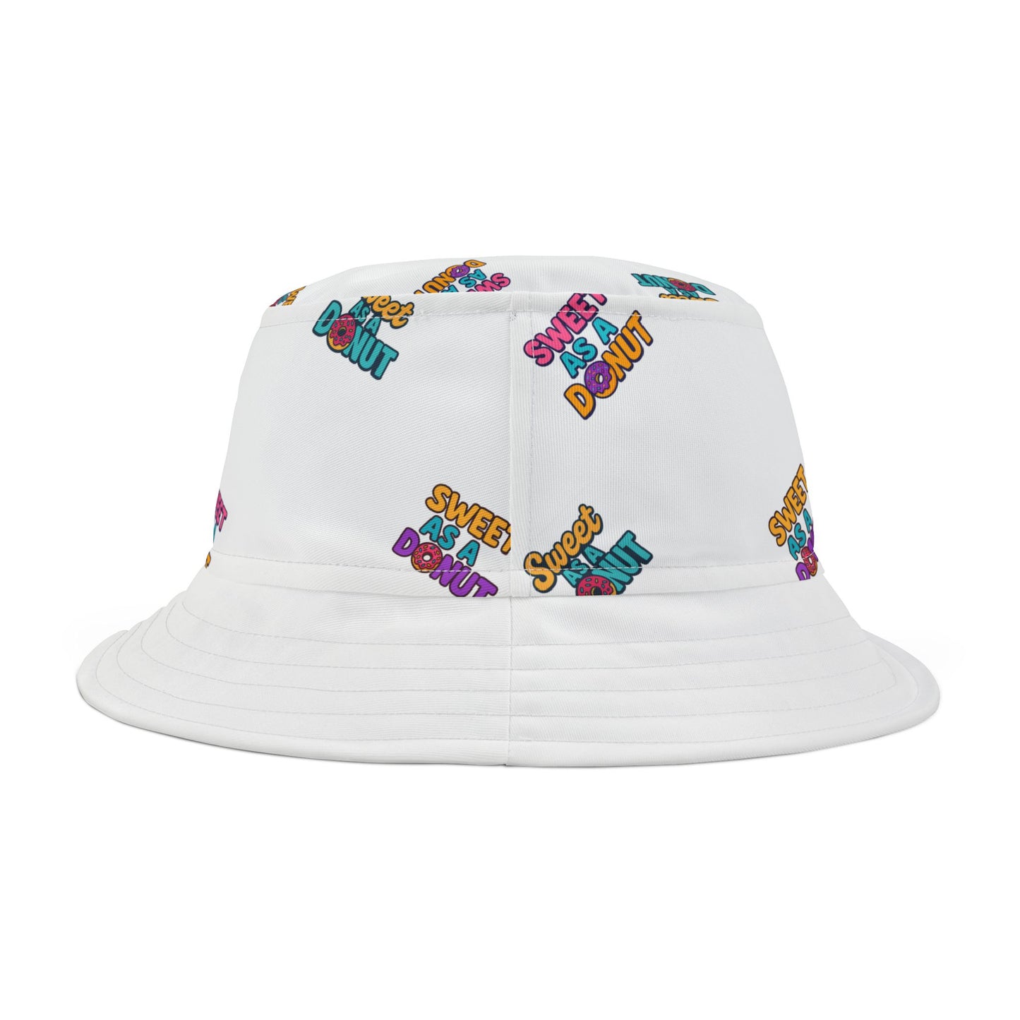 sweet as a donut Bucket Hat | Trendy Summer Accessory, Beach Hat, Festival Hat, Vacation Must-Have, Gift for Her