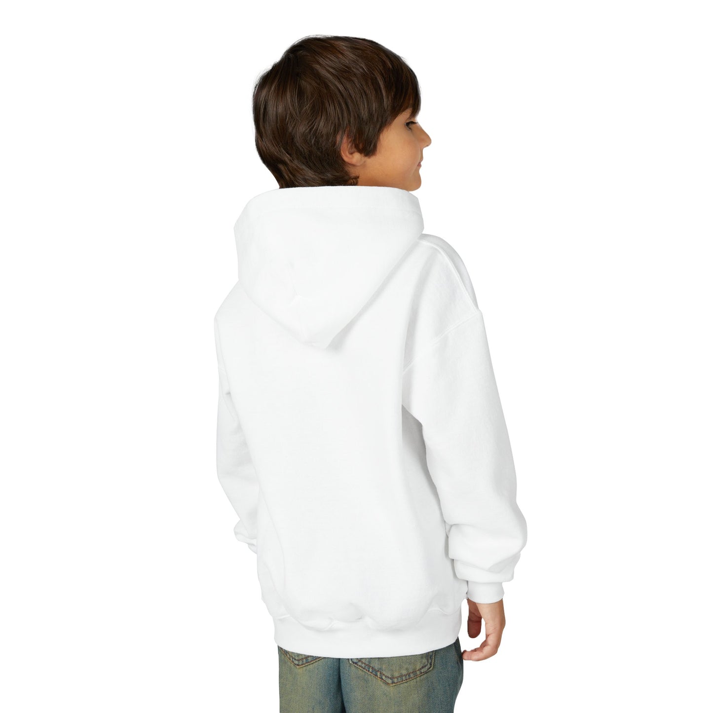 Youth Hooded Sweatshirt - Sweet as a Donut - Kids' Cozy Fashion, Birthday Gift, Cute Apparel, Fun Party Wear, Everyday Style