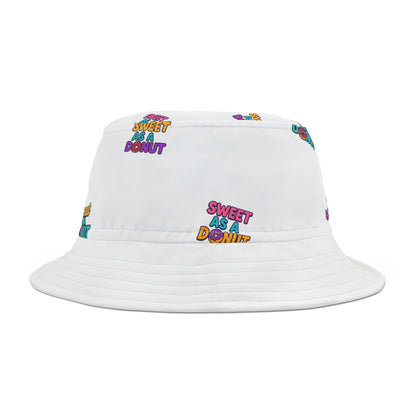 sweet as a donut Bucket Hat | Trendy Summer Accessory, Beach Hat, Festival Hat, Vacation Must-Have, Gift for Her